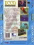 Sega  Sega CD&nbsp; - &nbsp;Ecco - The Tides of Time (U) (Back)